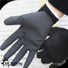 SRSAFTY nahtlos gestrickte Liner farbige Nitrilhandschuhe / Nitril Arbeitshandschuh / fester Griffhandschuh